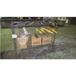 STAINLESS STEEL 3 SHELVING UNIT