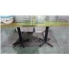 Image 2 : 2 WOOD SQUARE TABLES 30"