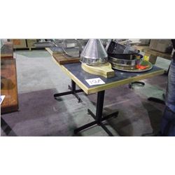 2 ARBORITE 24" SQUARE TABLES