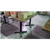 Image 2 : 2 WOOD SQUARE TABLES 30"