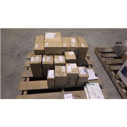 MISC. PALLET ALLAN BRADLY AND SCHNEDER ELECTRICAL COMPONENTS