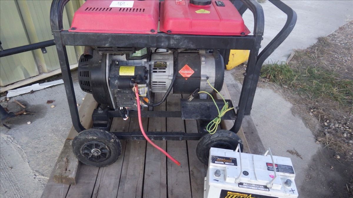 EASTERN TOOLS 5000 WATT DIESEL POWER GENERATOR