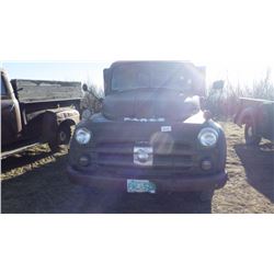 1951 FARGO 2 TON TRUCK, REBUILT 251 FLATHEAD 6, HAVE RECIEPT, (NOT USED MUCH AFTER REBUILD), HOIST W