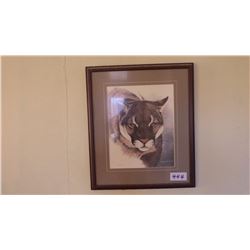 RANDY FEHR ORIGINAL PAINTING COUGAR