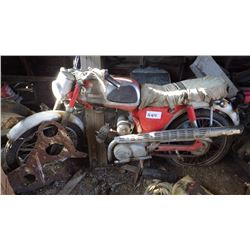 YAMAHA AND SNOJET SNOWMOBILE 300CC MOTORCYCLE 80CC