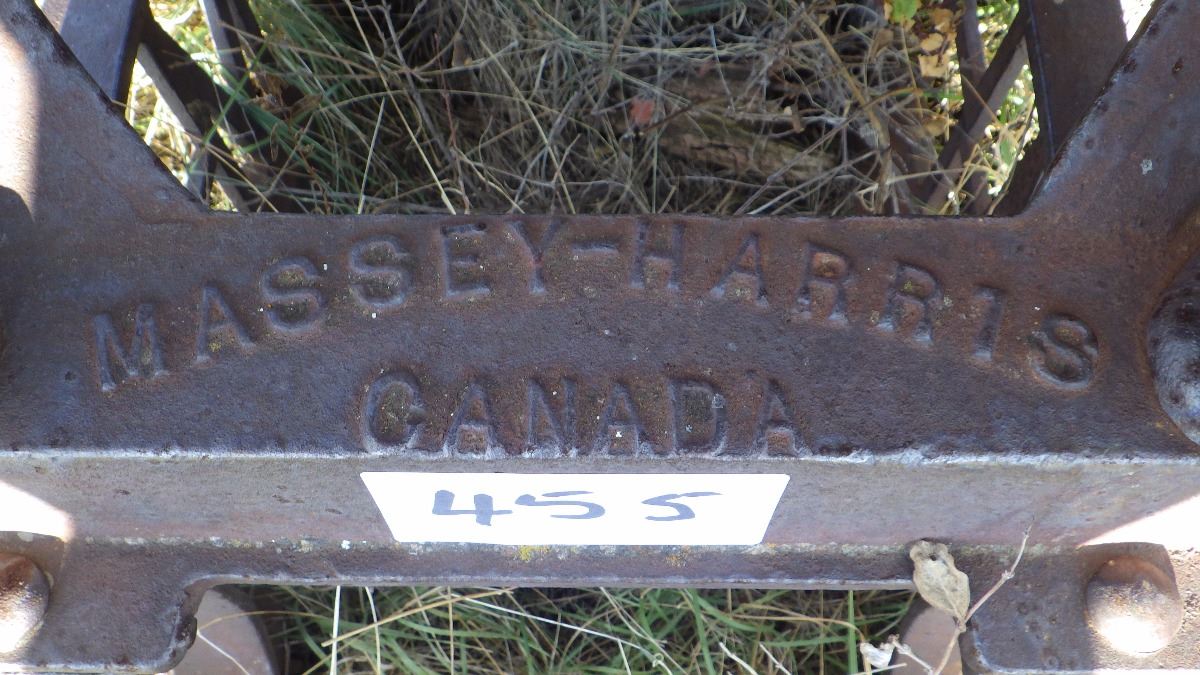 massey harris grain grinder