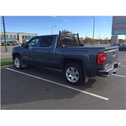 NO PST...10% BUYERS FEE TO A MAX OF 500...2014 CHEV Z71 CREW CAB 4 X 4 VIN# 3GTU2UEC7EG327570 WITH 4