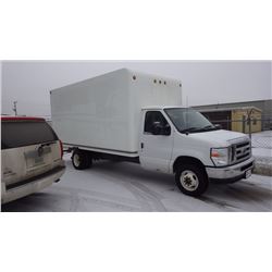 BOTH TAXES…500 MAX BUYERS PREMIUM…VIN# 1FDXE4FL03DA65060WITH 133,000 KMS...2011 FORD F450 CUBE TRUCK