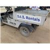 Image 9 : 2009 Club Car Carryall Turf 252 Industrial Utility Gas Golf Cart - Manual Dump Bed 2268 Hours