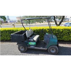 2012 Club Car Carryall Turf 232 Industrial Utility Gas Golf Cart - Has Manual Dump Bed 830 hours!