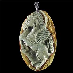 Natural Stone Hand carved Pendant