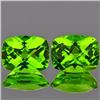 Image 1 : Natural Peridot Pair 5.05 cts - VVS