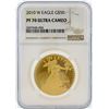 Image 1 : 2010-W NGC PF 70 Ultra Cameo $50 American Eagle Gold Coin