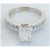 Image 6 : GIA Cert 1.52 ctw Diamond Ring - 14KT White Gold