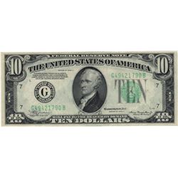 1934-A $10 Choice Circulated Federal Reserve Note