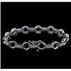 Image 2 : 1.07 ctw Diamond Bracelet - 14KT White Gold