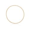 Image 2 : 14KT Rose Gold 2.70 ctw Diamond Bangle Bracelet