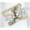 Image 4 : 3.00 ctw Diamond Ring - 14KT Yellow Gold