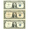 Image 1 : $1 XF/AV Silver Certificate Currency Lot of 3