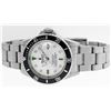 Image 2 : Rolex Stainless Steel Emerald and Diamond Submariner Men's Watch