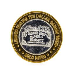 Limited Edition $10 Las Vegas .999 Silver Gaming Token