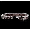 Image 3 : Crayola 16.72 ctw Garnet Bracelet - .925 Silver