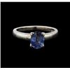 Image 2 : 1.40 ctw Sapphire Ring - Platinum