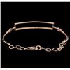 Image 2 : 0.42 ctw Diamond Bracelet - 14KT Rose Gold