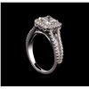 Image 4 : 1.20 ctw Diamond Ring - 14KT White Gold