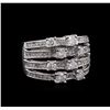 Image 1 : 1.19 ctw Diamond Ring - 14KT White Gold