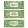 Image 2 : $1 XF/AV Silver Certificate Currency Lot of 3