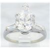 Image 8 : 2.89 ctw Diamond Ring - Platinum