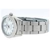 Image 6 : Rolex Stainless Steel MOP String VVS Diamond DateJust Midsize Watch