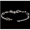 Image 3 : 1.45 ctw Diamond Bracelet - 18KT White Gold