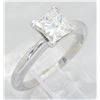 Image 3 : GIA Cert 1.01 ctw Diamond Ring - 14KT White Gold