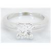 Image 7 : GIA Cert 1.01 ctw Diamond Ring - 14KT White Gold