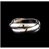 Image 1 : Cartier Trinity Ring - 18KT White Gold