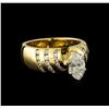 Image 1 : 1.69 ctw Diamond Ring - 14KT Yellow Gold