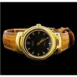 Rolex 18KT Yellow Gold Cellini Ladies Watch