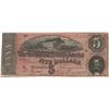 Image 1 : 1864 $5 Confederate States of America Bank Note