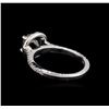 Image 3 : 2.84 ctw Black Diamond Ring - 14KT White Gold