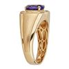 Image 2 : 2.81 ctw Tanzanite and Diamond Ring - 14KT Yellow Gold