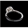 Image 3 : 0.93 ctw Diamond Ring - 14KT White Gold