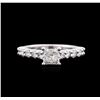 Image 2 : 1.47 ctw Diamond Ring - 14KT White Gold