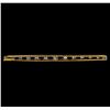 Image 2 : 1.42 ctw Sapphire and Diamond Brooch - 18KT Yellow Gold