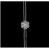 Image 2 : 2.73 ctw Diamond Necklace - 14KT White Gold