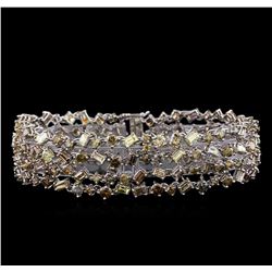 20.40 ctw Diamond Bracelet - 18KT White Gold