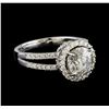 Image 1 : 2.81 ctw Diamond Ring - 18KT White Gold