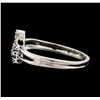 Image 3 : 0.15 ctw Diamond Ring - 14KT White Gold