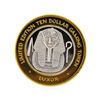 Image 1 : Limited Edition $10 Las Vegas .999 Silver Gaming Token